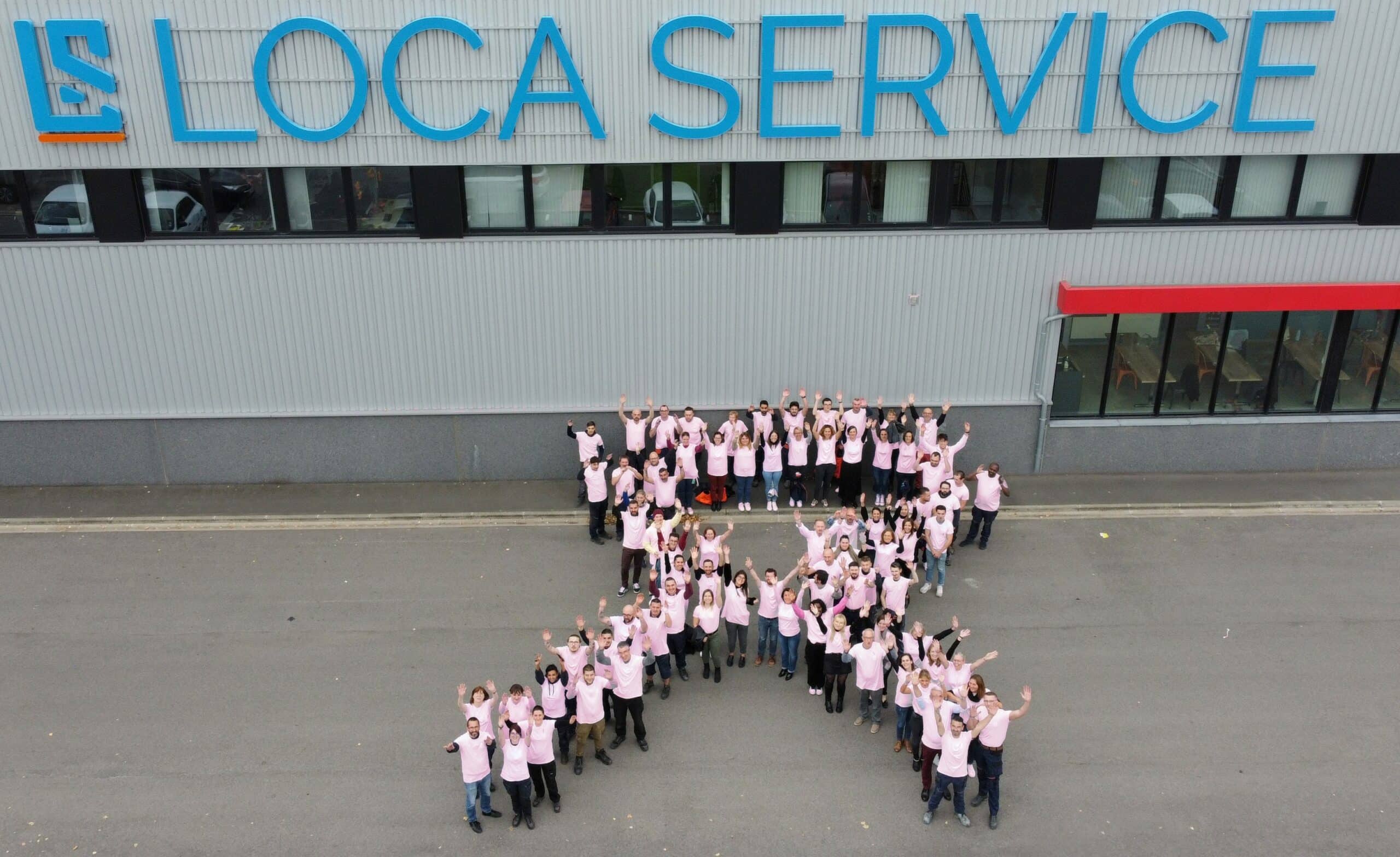 Loca Service s&rsquo;engage pour Octobre Rose