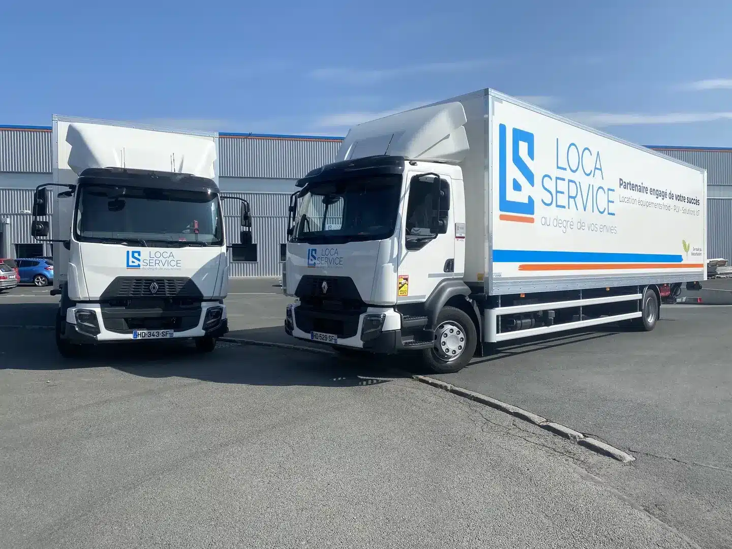 La flotte Loca Service s’agrandit avec 5 camions au biocarburant B100