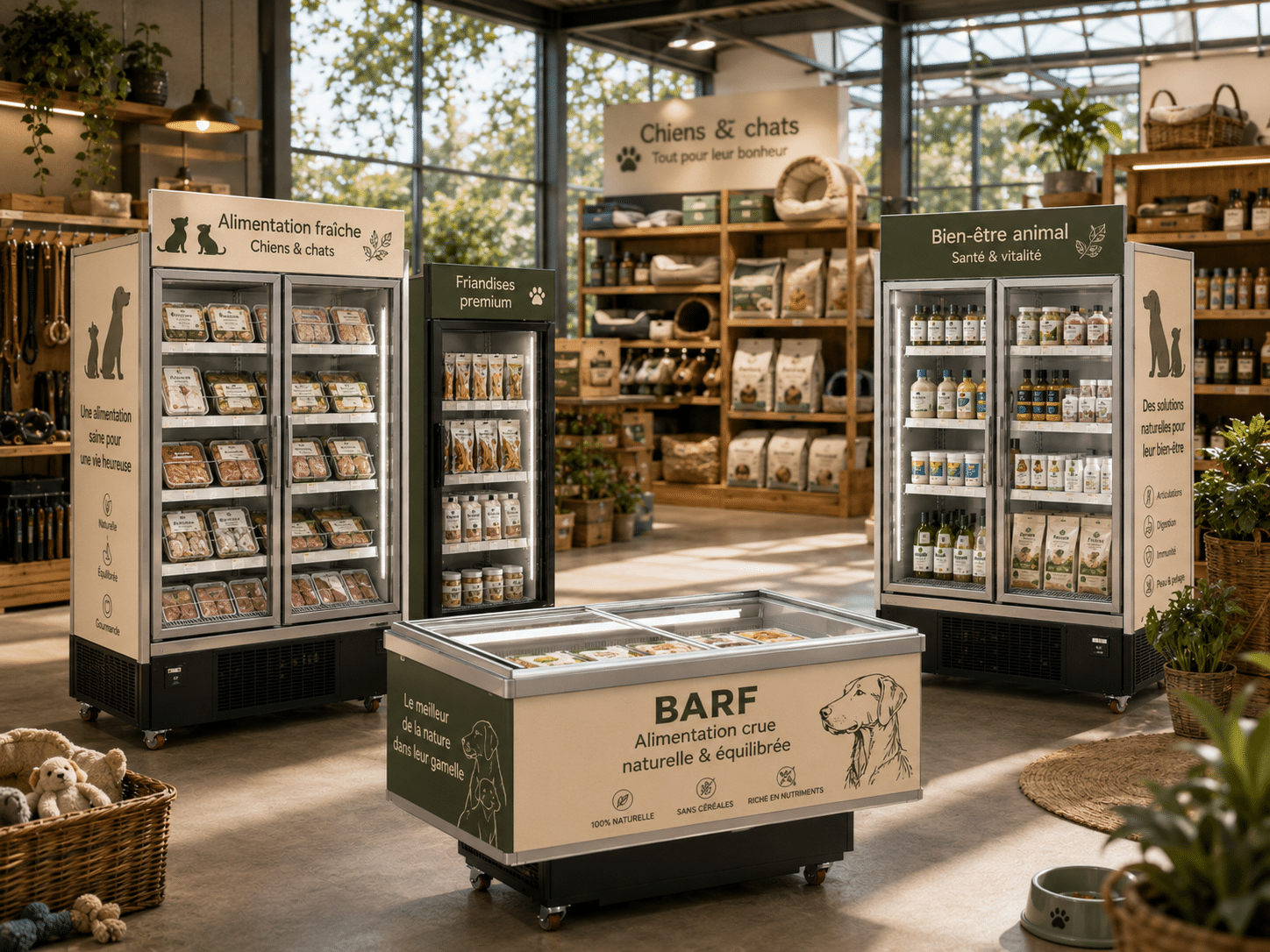 Animalerie : comment mieux vendre les produits frais et premium en magasin ?